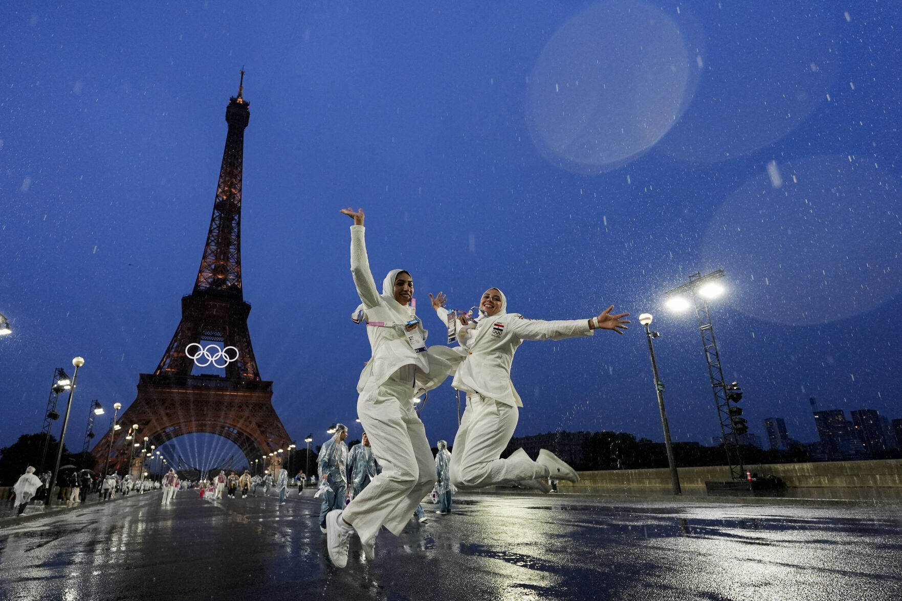 APTOPIX Paris Olympics Opening Ceremony